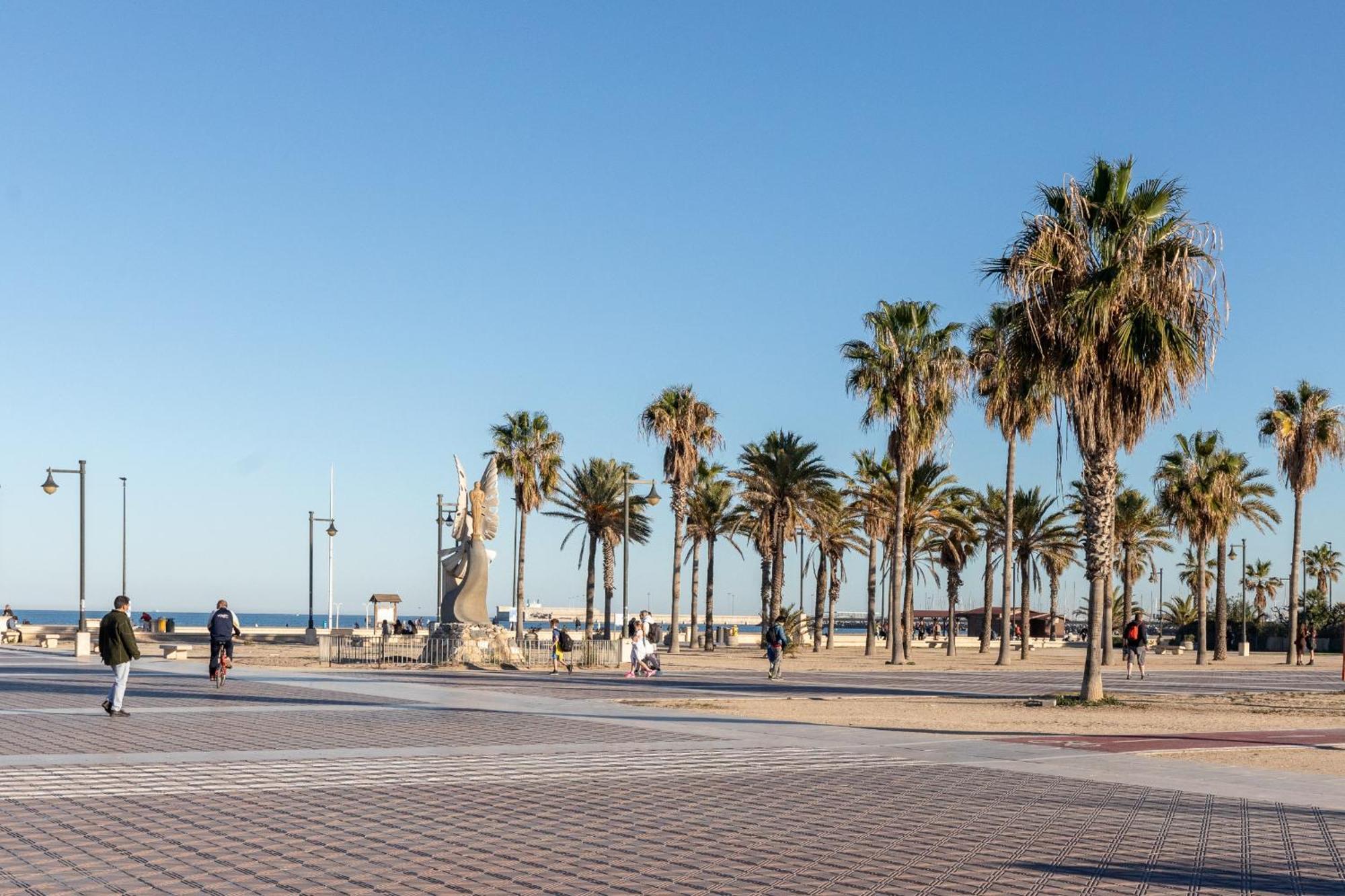 Malvarrosa Las Arenas Access Valencia Luaran gambar