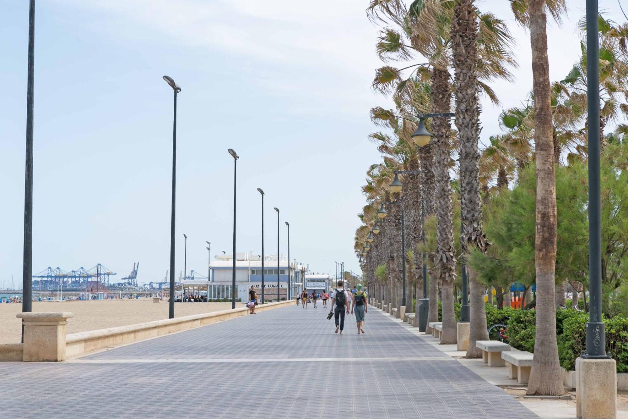 Malvarrosa Las Arenas Access Valencia Luaran gambar