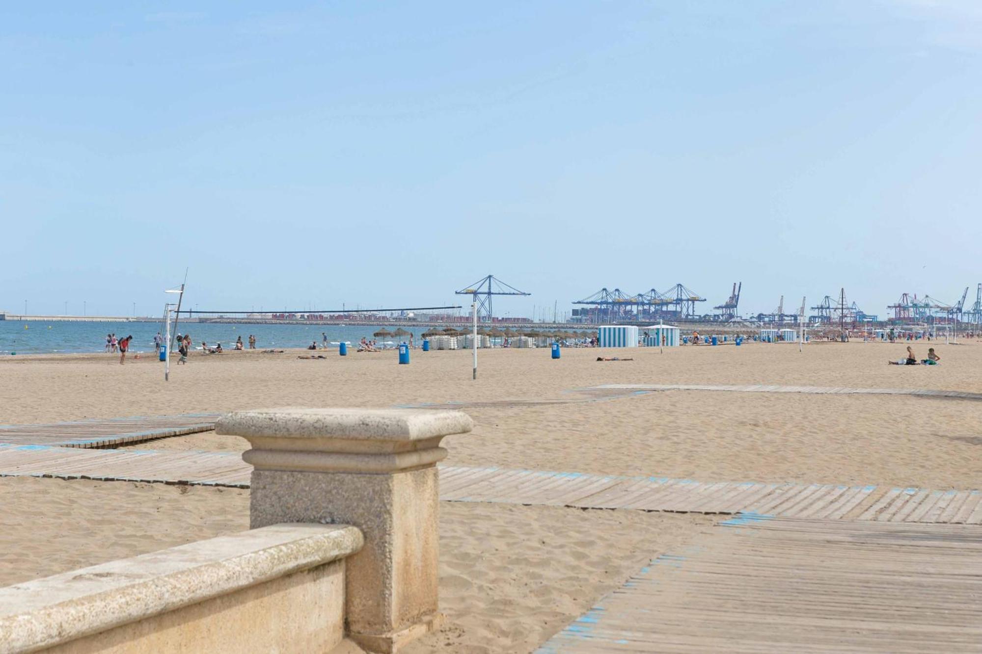 Malvarrosa Las Arenas Access Valencia Luaran gambar
